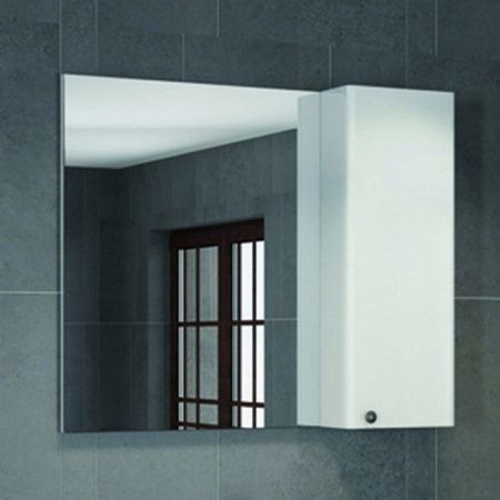 Зеркало со шкафом Comforty Амстердам 95 4143986 Белый глянец