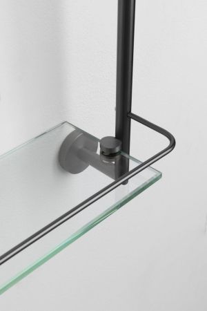 Полочка Allen Brau Priority 6.31015-MG графит браш, артикул 6.31015-MG