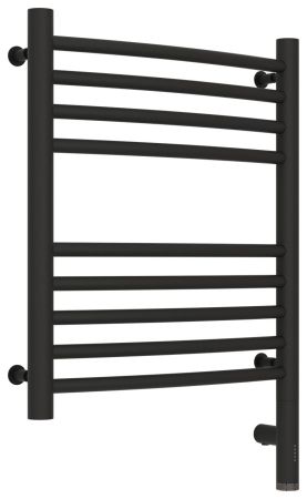 Полотенцесушитель электрический "БОГЕМА 3.0" 500х400 / МЭМ правый (Тёмный титан муар), артикул 15-5803-5040