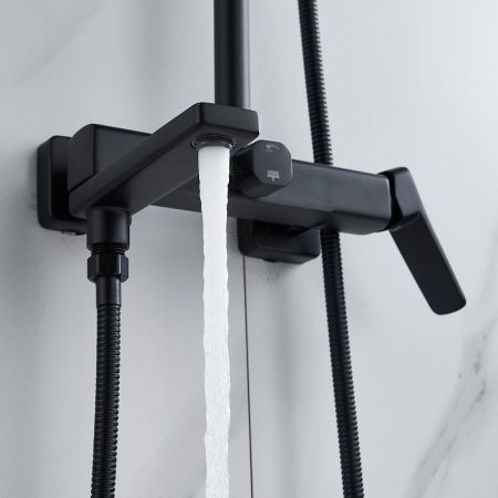 Душевая система Raffine F3699H, черный