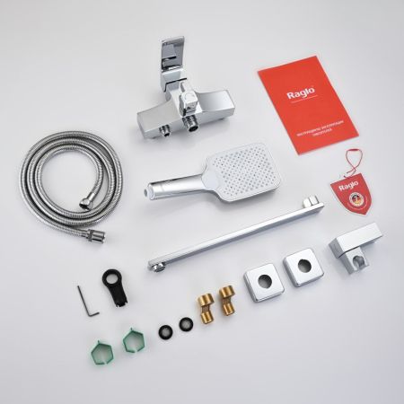 Смеситель для ванны Raglo R01.22, хром