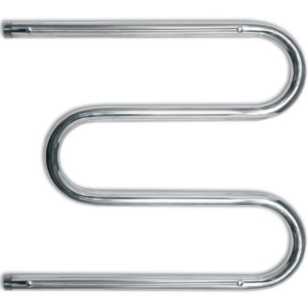 Водяной полотенцесушитель Ника Simple М1/СП 3/4 50x100 с полкой Хром, артикул М1/СП 3/4 50x100