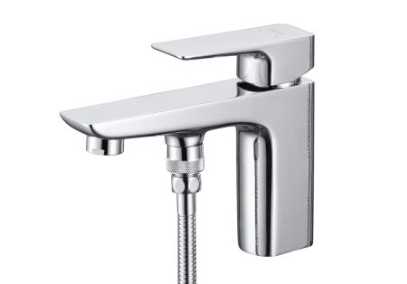 Смеситель врезной на борт ванны на 1 отв. AQUATEK AQ1044CR ВЕГА, артикул AQ1044CR