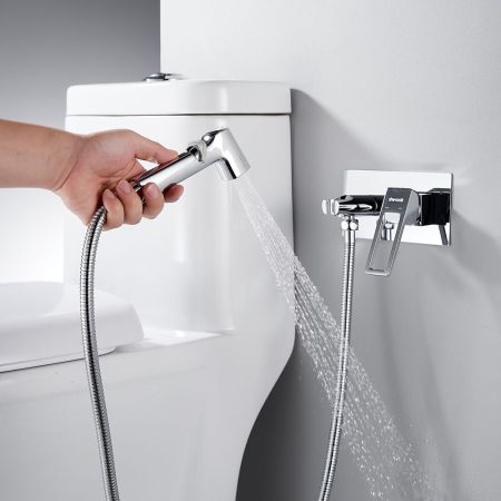 Гигиенический душ со смесителем Shevanik S6805, хром