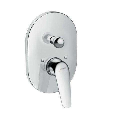 HG Novus Встраиваемый смеситель для ванны, внешняя часть, цвет: хром, артикул 71047000