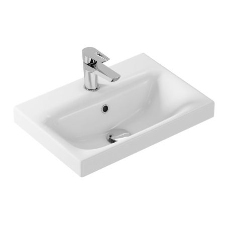 Раковина Cersanit MODUO SLIM UM-MOD50SL/1, 50 см, артикул UM-MOD50SL/1