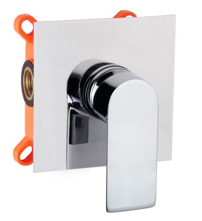 AQG Alpha, встраиваемый смеситель для душа, цвет хром, артикул 01ALP350CR