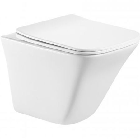 Унитаз BelBagno Marmi BB052CHR подвесной без сиденья, артикул BB052CHR