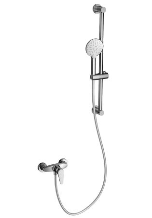 Смеситель для душа с гарнитуром WONZON & WOGHAND, Хром (WW-AE3103-CR), артикул WW-AE3103-CR