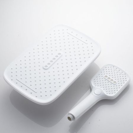 Душевая система Shevanik S4136C, белый