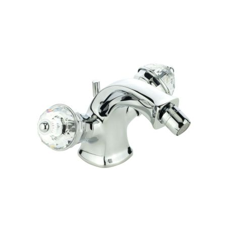 KORONA Смеситель для биде, ручки Crystal, хром, артикул 27305