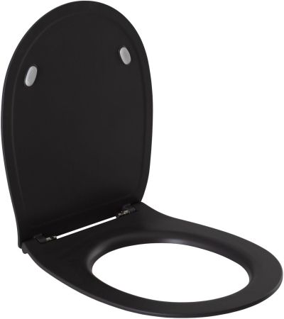 Крышка-сиденье для унитаза Allen Brau Fantasy Smartfix, Soft-Close 4.11005.AN антрацит, артикул 4.11005.AN