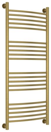 Полотенцесушитель водяной "Богема+" 1200х500 (Состаренная Латунь)