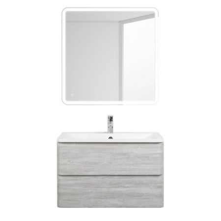 Мебель для ванной комнаты BELBAGNO ALBANO-800, артикул BB800/455-LV-MR-ALR