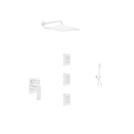 Душевая система встраиваемая Webert Pegaso PE890104740, белый, артикул PE890104740