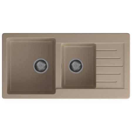Кухонная мойка GranFest PRACTIK 980KL, песок, артикул P-980KL песочный