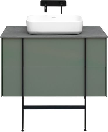 Тумба под раковину Allen Brau Reality 90 1.32006.CGM олива матовый, артикул 1.32006.CGM