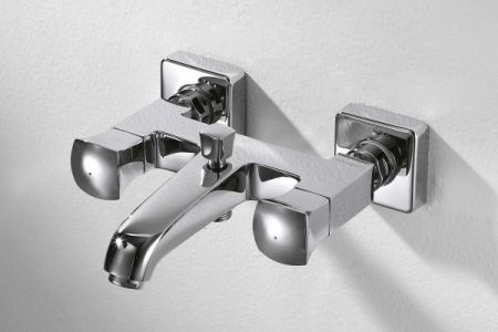 Смеситель для ванны Bravat Whirlpool F678112C-01 Хром