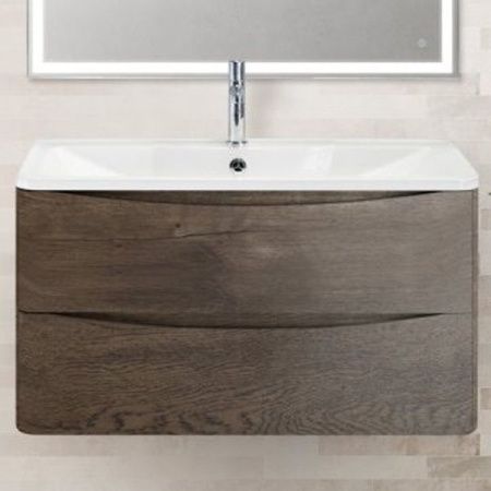 Тумба под раковину BelBagno ACQUA-900-2C-SO-RNG подвесная Robere Nature Grigio Тумба под раковину BelBagno ACQUA-900-2C-SO-RNG подвесная Robere Nature Grigio
