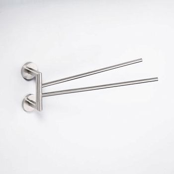 Полотенцедержатель NEO  двойной поворотный 55x165x440мм, матовый хром