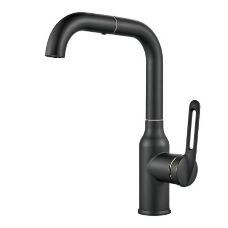 Смеситель для раковины Raffine F201H, черный