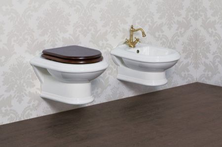 Биде Cezares CZR-618-TH подвесное Белое