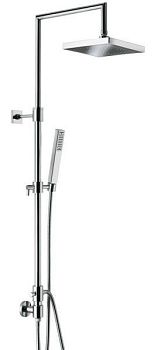 Душевая колонна C02595E, цвет черный матовый