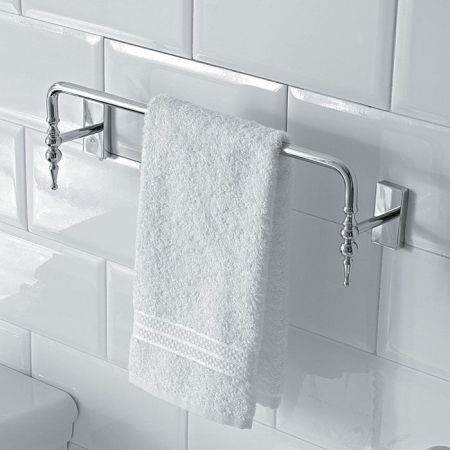 GLOBO Paestum Полотенцедержатель 42см, цвет хром