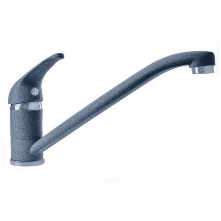 Смеситель для кухни GranFest 1023, графит