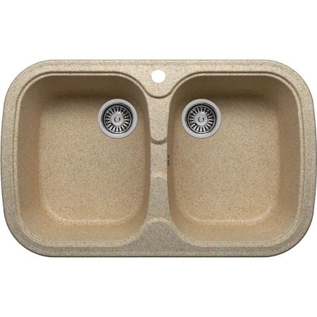 Кухонная мойка Tolero F-150 №302 80 Песочная