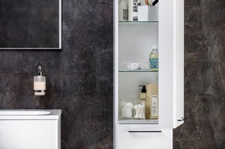 Шкаф пенал Ravak Ring 30 Белый