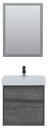 Мебель для ванной Aquanet Nova Lite 60 дуб рошелье (2 ящика), артикул 00242920