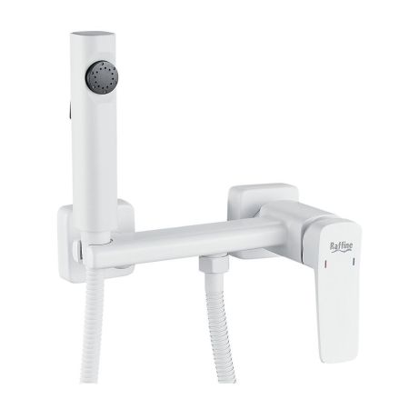 Гигиенический душ со смесителем Raffine F0599C-1, белый