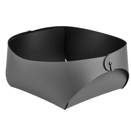 ADJ Корзинка Flora, 20x20xH9 см., цвет: серый/черный, артикул 0040.03/01