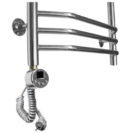 Электрический полотенцесушитель Domoterm Лаура П9 500*700 E L Хром, артикул ЛаураП9500*700EL