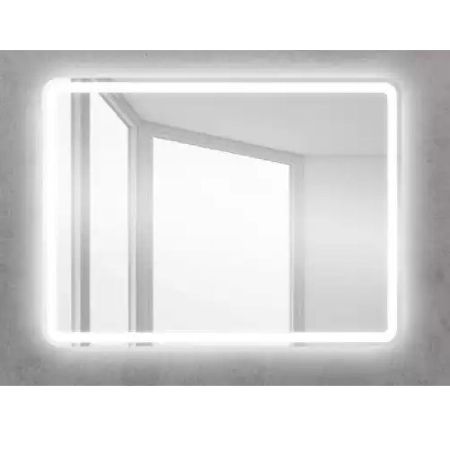 Зеркало BelBagno SPC-MAR 90 с кнопочным выключателем с подсветкой, артикул SPC-MAR-900-600-LED-BTN