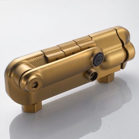 Душевая система Shevanik S4726G, золотой сатин