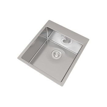Кухонная мойка Florentina ЛОГИКА-НМ LHM.450.510.B.10.S.10, нержавеющая сталь