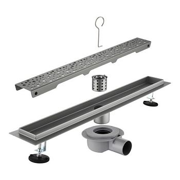 Трап для душа 60см Savol S-DL03Q-60, графит