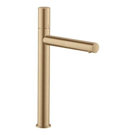 AX Uno Смеситель для раковины 260, Zero, цвет шлифованная бронза, артикул 45004140