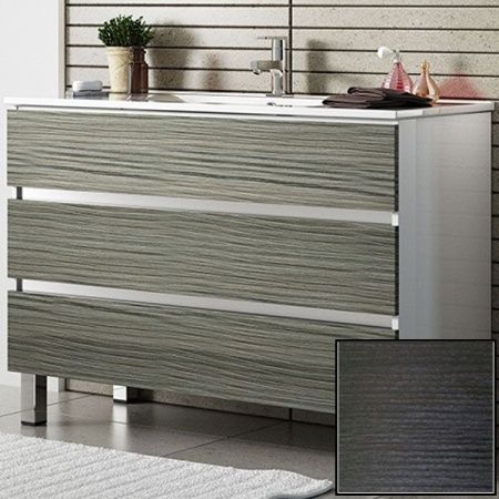 Тумба с раковиной SanVit Кубэ-3 80 kkube3080 с фактурой под дерево Венге Тумба с раковиной SanVit Кубэ-3 80 kkube3080 с фактурой под дерево Венге