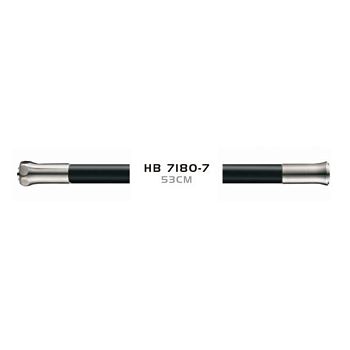 Гибкий излив для кухонного смесителя Haiba HB7180-7, черный