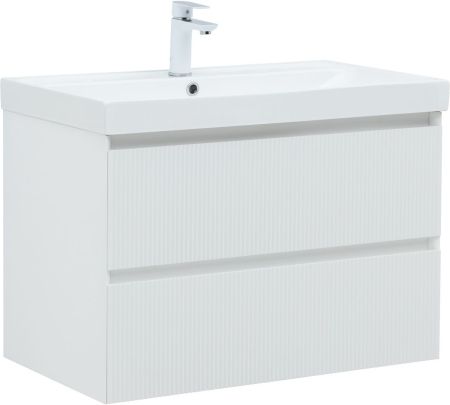 Тумба под раковину Aquanet Альтера 80 белый матовый, артикул 00337156