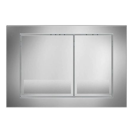 Кнопка смыва Veconi Square VFS-CH, 150х220х13, пластик, хром