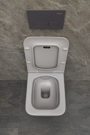 Чаша подвесного унитаза Allen Brau Liberty 4.33007.AN антрацит, артикул 4.33007.AN