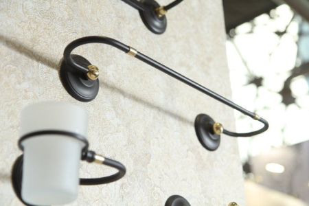 Полотенцедержатель ART&MAX SOPHIA AM-2149, артикул AM-2149-Nero/Do-Ant