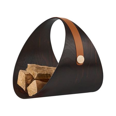 ADJ Дровница Ben, D36 см., цвет: коньяк/бордо, артикул 1066.09/30