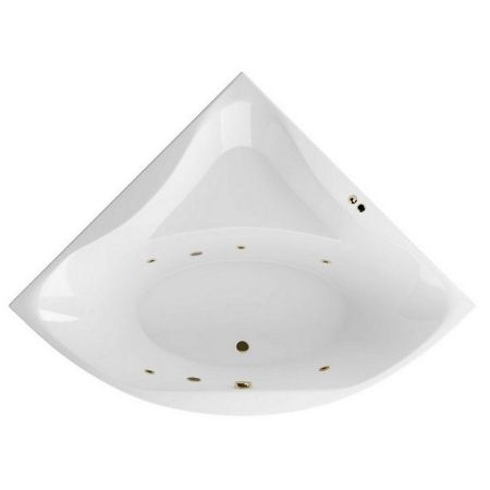 Ванна EXCELLENT Glamour 150x150 "SOFT" (бронза), артикул WAEX.GLA15.SOFT.BR