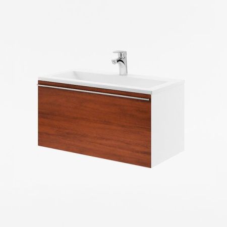 Тумба под раковину Ravak SD Clear 800 Белая/вишня