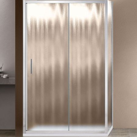 Душевые уголки Vincea Душевой уголок Garda VSR-1G9011CH, 1100*900, хром, стекло шиншилла, , шт, артикул VSR-1G9011CH